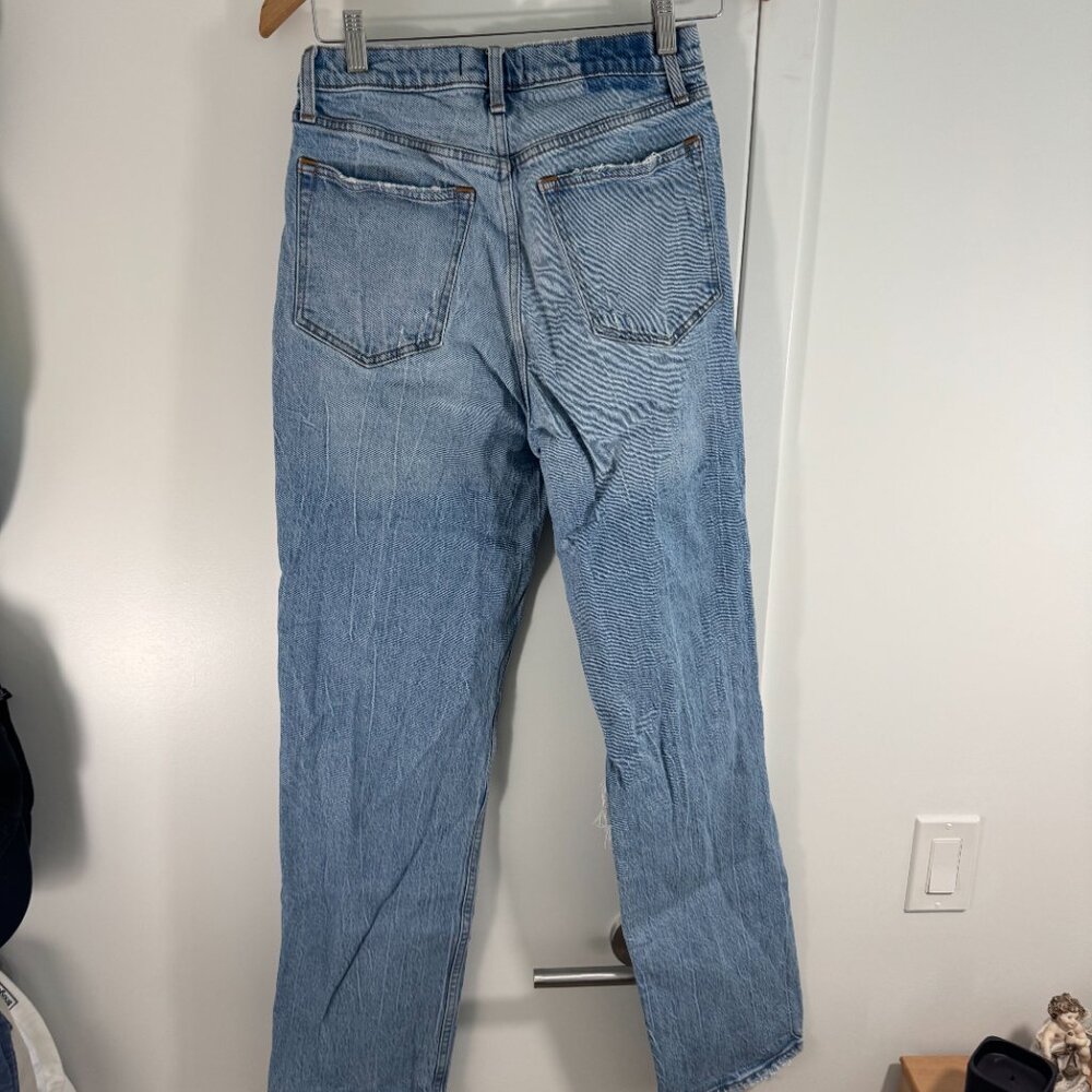 Abercrombie & Fitch ’90s Released Jeans (Curve Love) - 8 Long - Picture 2 of 2
